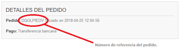 Número de referencia
